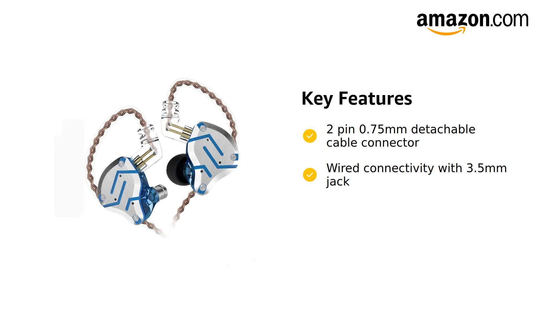 Amazon.com: Five Driver Headphones,KZ ZS10 PRO High Fidelity Noise